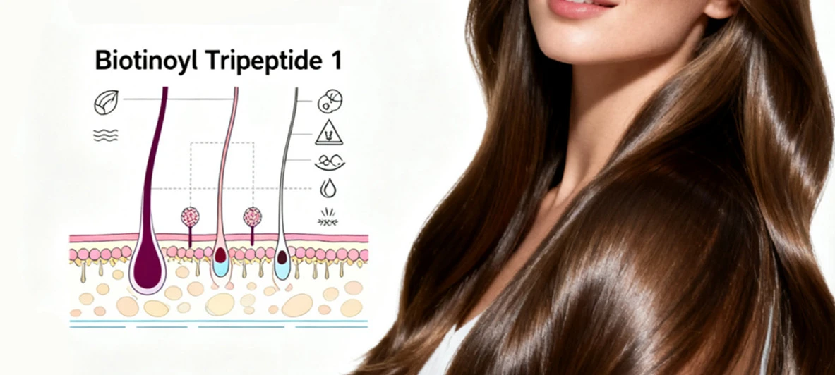 Biotinoyl Tripeptide-1 for hair Biotinoyl Tripeptide-1 for hair