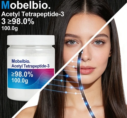 What does acetyl tetrapeptide-3 do for hair ?